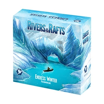 Endless Winter Paleoamericans Rivers & Rafts Expansion | Thrilling Strategy Game for Kids & Adults