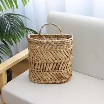Stunning Wicker Hanging Basket for Home Organization
