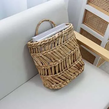 Stunning Wicker Hanging Basket for Home Organization