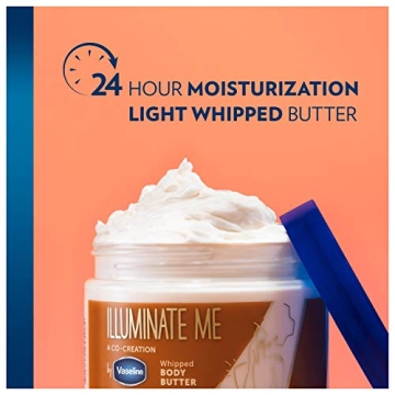 Vaseline Illuminate Me Body Butter - 24-Hour Hydration