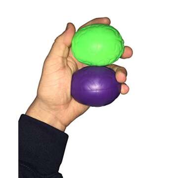 Brain Stress Reliever – Pack of 12 Assorted Colors