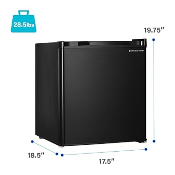 Energy Star Arctic Wind Compact Refrigerator and Freezer