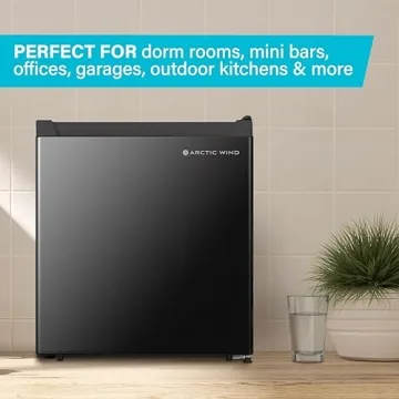 Energy Star Arctic Wind Compact Refrigerator and Freezer