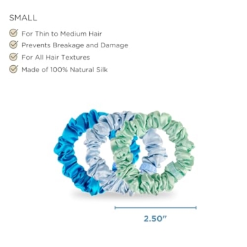 TELETIES Silk Scrunchie - Gentle & Stylish Hair Care