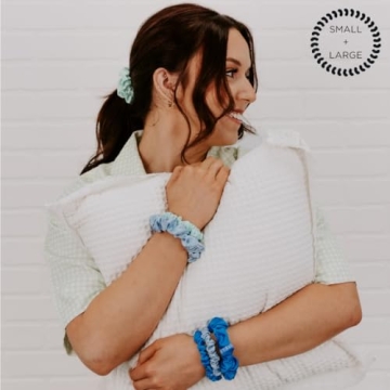 TELETIES Silk Scrunchie - Gentle & Stylish Hair Care