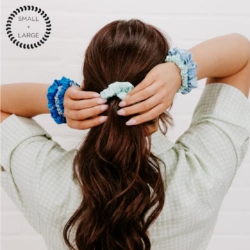 TELETIES Silk Scrunchie - Gentle & Stylish Hair Care