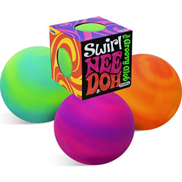 Nee-Doh Schylling Swirl Groovy Glob Stress Ball Gift Set