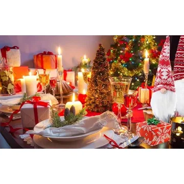 Christmas Gnome Wine Bottle Covers 4 Pack Handmade Toppers