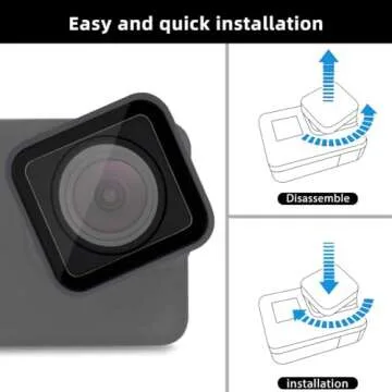 ParaPace GoPro Lens Replacement for Hero 6/5 Durable