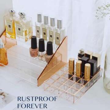 Chic Moosy Life Acrylic Perfume Organizer Display Stand
