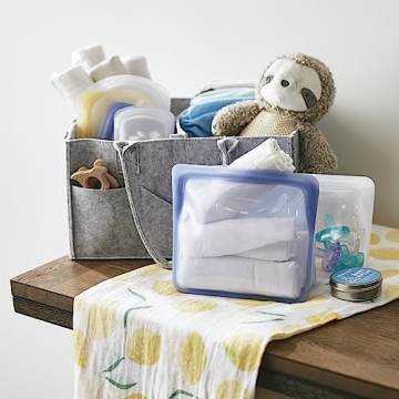Stasher Silicone Reusable Food Storage Bags, 3-Pack