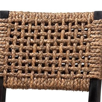 Modern Bohemian Dining Chair – Alise in Dark Brown