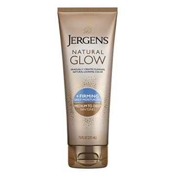 Jergens Natural Glow + Firming Daily Moisturizer 7.5oz for Medium to Tan Skin Tones