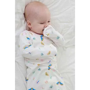 Buy Newborn Knotted Nightgown & Hat Set 3 Pack