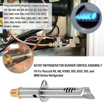 Norcold RV Refrigerator Burner Orifice Assembly Kit