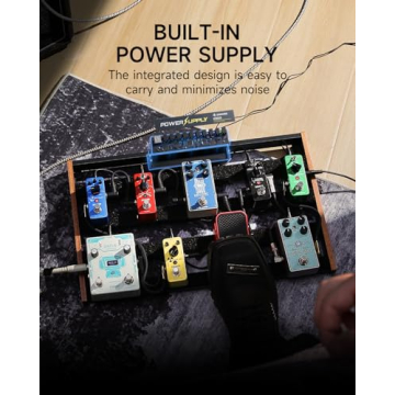 Donner DB-P300 Guitar Pedal Board with Power Supply