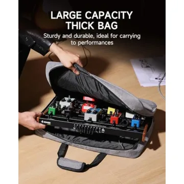 Donner DB-P300 Guitar Pedal Board with Power Supply