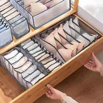 GWSNIO Underwear Drawer Organizer Set for All Essentials