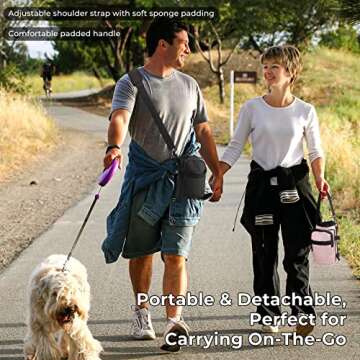 Nuovoware Water Bottle Carrier, 40oz Bottle Carrier Sports Water Bottle Holder with Adjustable Shoul...