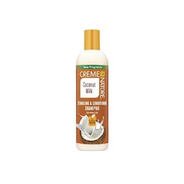 Shampoo with Coconut Milk by Creme of Nature, Detangling and Conditioning Formula for Normal Hair, 1...