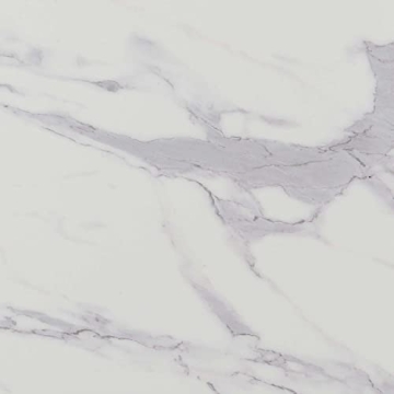 Northfield Admiral White Faux Marble Coffee Table with Shelf