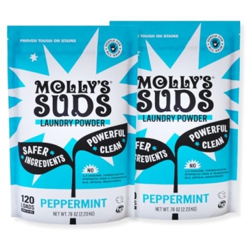 Molly's Suds Original Laundry Detergent Powder | Eco-Friendly Clean for Sensitive Skin | 240 Load (P...