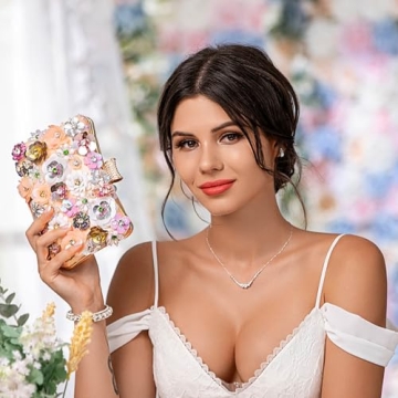 Yokawe Floral Clutch Evening Bag for Elegant Occasions