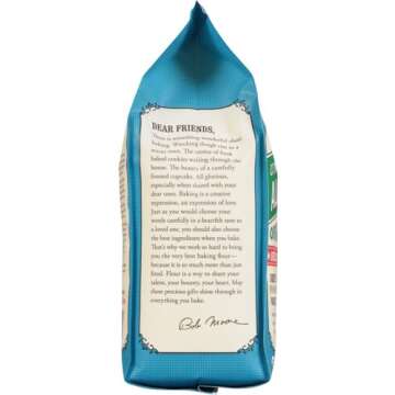 Bob's Red Mill Organic All Purpose Unbleached Flour, 5 lb (Pack of 1) - Vegan, Kosher, Unbromated, Unenriched