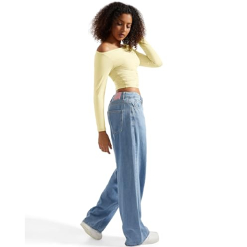 SUUKSESS Off Shoulder Crop Top for Fashionable Comfort