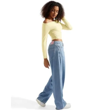 SUUKSESS Off Shoulder Crop Top for Fashionable Comfort