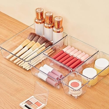 SMARTAKE 13-Piece Drawer Organizers for Every Space