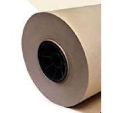 Secure Seal - Large Brown Kraft Paper Roll - 24 Inch X 1200 Feet - for Wrapping, Packing, Crafts, Void Filling, Kids Art Projects - Made in The USA
