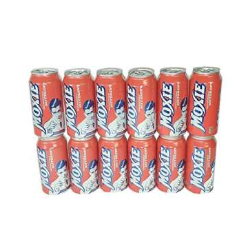 Moxie Soda (12-12oz Cans) - A Timeless American Classic