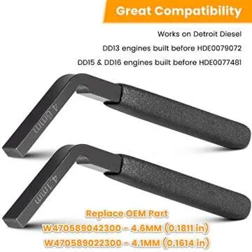Heavy Duty Engine Brake Adjustment Tools for DD Models