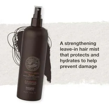 Tweak’d by Nature - Restore Revitalizing Hair Treatment Mist, Strengthens and Protects Hair for Soft Feel and Healthy Shine, Cruelty Free (16 ounces)