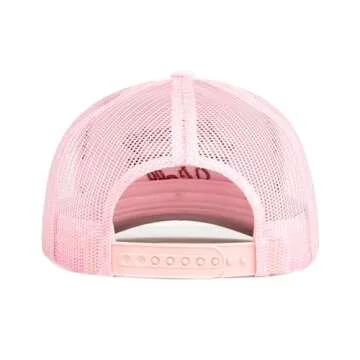 Visibly Toxic Pink Mercury Trucker Hat, Pink/Red Trucker Hat, Bachelorette Party Hat, Trucker Hats Women, Baseball Cap, Beach Hat, Trendy Hat, Gifts for Girlfriend Funny Hat