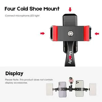 Versatile Manbily Phone Tripod Mount Adapter for Creators