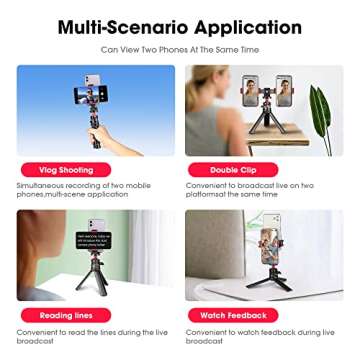 Versatile Manbily Phone Tripod Mount Adapter for Creators