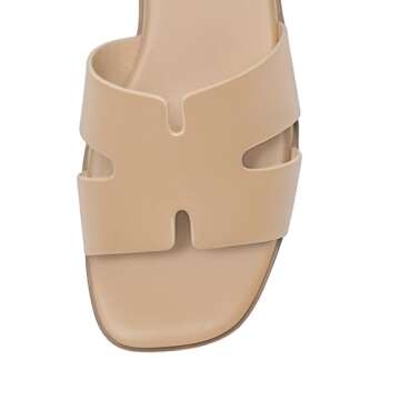 Rihero Women's Dressy Flat Sandals for Ultimate Summer Comfort