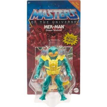 Mer-Man Action Figure from Masters of the Universe, 5.5 Inches
