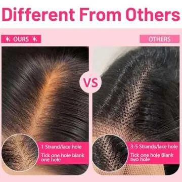 Blomas 28Inch Deep Wave Lace Front Wigs Human Hair 200% Density 13x6 Deep Curly Glueless HD Lace Front Wigs Human Hair Curly Human Hair Wigs for Women Pre Plucked with Baby Hair Lace Frontal Wig