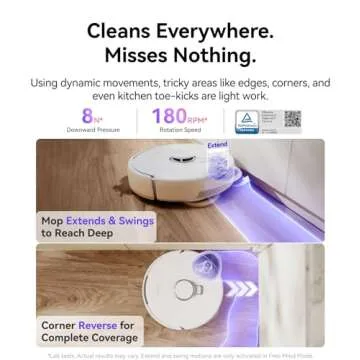NARWAL Freo Z10 Robot Vacuum and Mop Combo for Effortless Cleaning