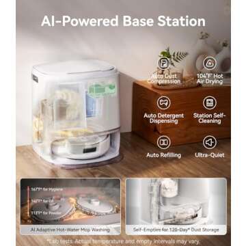 NARWAL Freo Z10 Robot Vacuum and Mop Combo for Effortless Cleaning