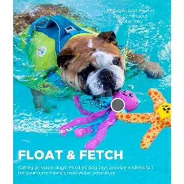 Outward Hound Floatiez Turtle Interactive Dog Toy