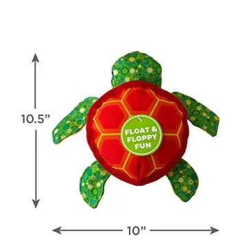 Outward Hound Floatiez Turtle Interactive Dog Toy