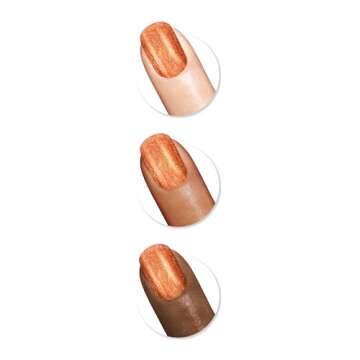Sally Hansen Insta-Dri, Reese's Candy, Nail Polish Quick Dry, One-Coat Application, Doesn't Chip, Long-Lasting, Perfect for on the Go, 0.3oz