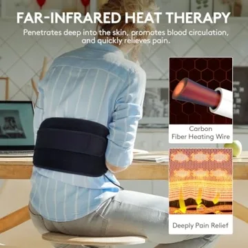 Far Infrared Heating Pad for Effective Back Pain Relief