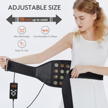 Far Infrared Heating Pad for Effective Back Pain Relief