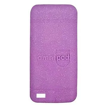 Sugar Medical Omnipod 5 Gel Skin Case | PDM Protective Cover | Protect Omnipod 5| Diabetes Care(Purple Glitter)