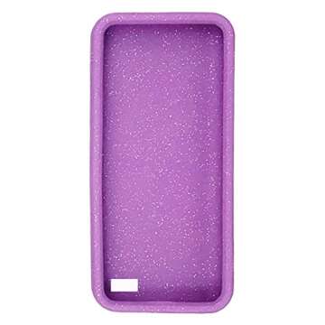 Sugar Medical Omnipod 5 Gel Skin Case | PDM Protective Cover | Protect Omnipod 5| Diabetes Care(Purple Glitter)
